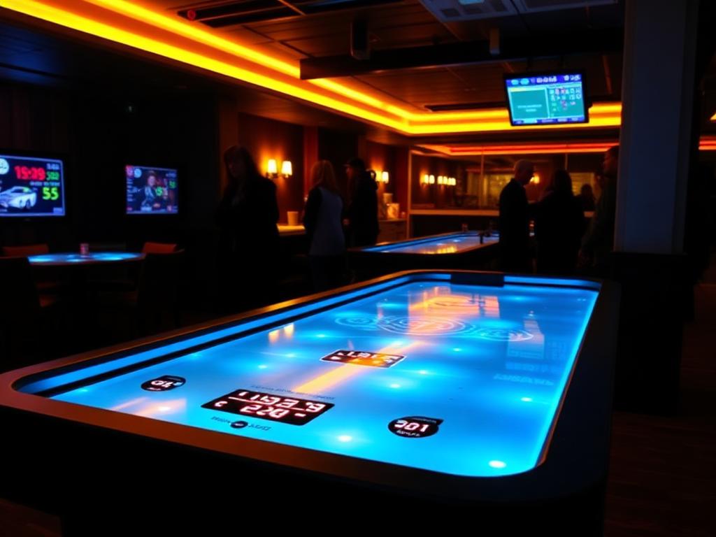 Interactive Shuffleboard
